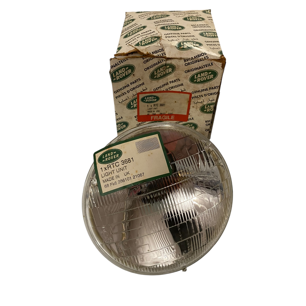 7" Sealed Beam Headlamp RHD RTC3681